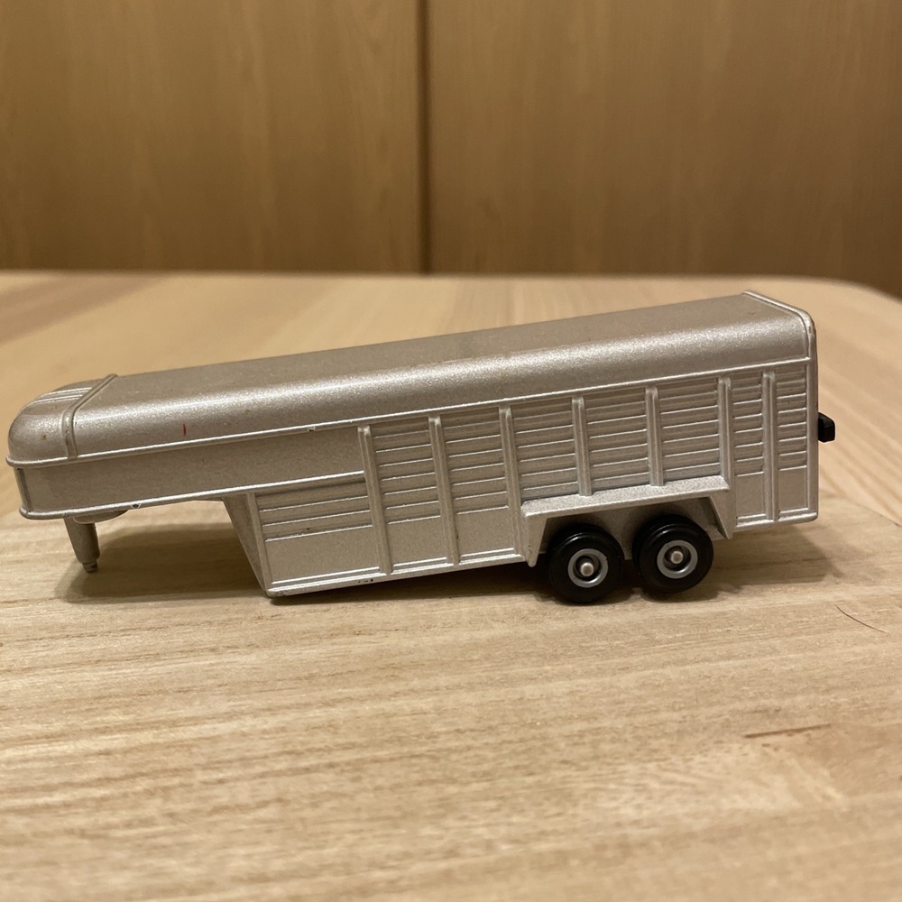 Vintage ERTL 1/64 Gooseneck Farm Trailer Diecast Metal Dyersville Iowa